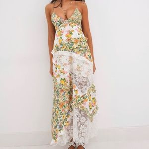 For Love & Lemons - Rosalyn Maxi Dress
